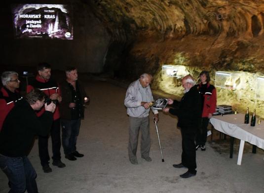 křest knihy Moravský kras – jeskyně a člověk