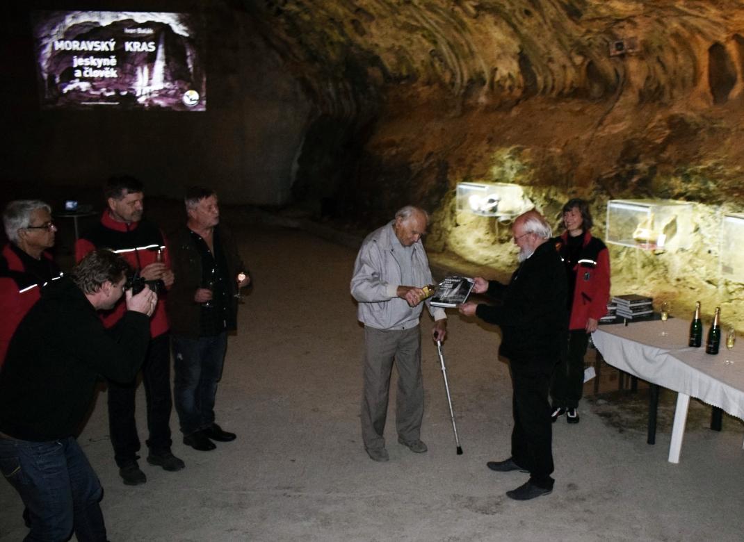 křest knihy Moravský kras – jeskyně a člověk